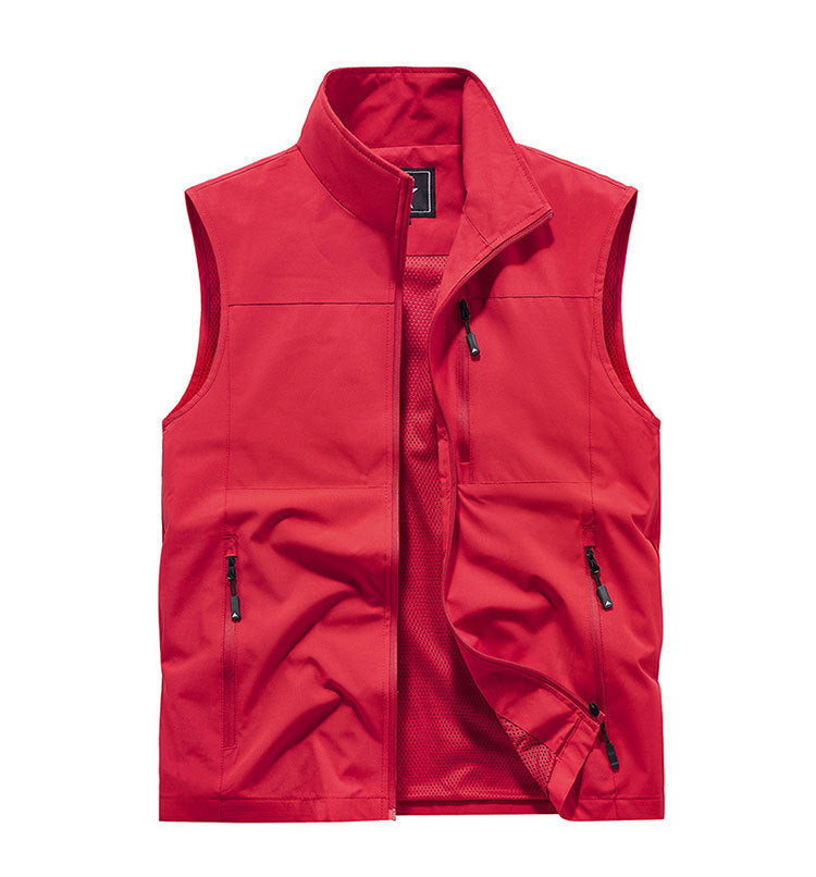 Herren Funktionale Outdoor-Weste Echo Archiv