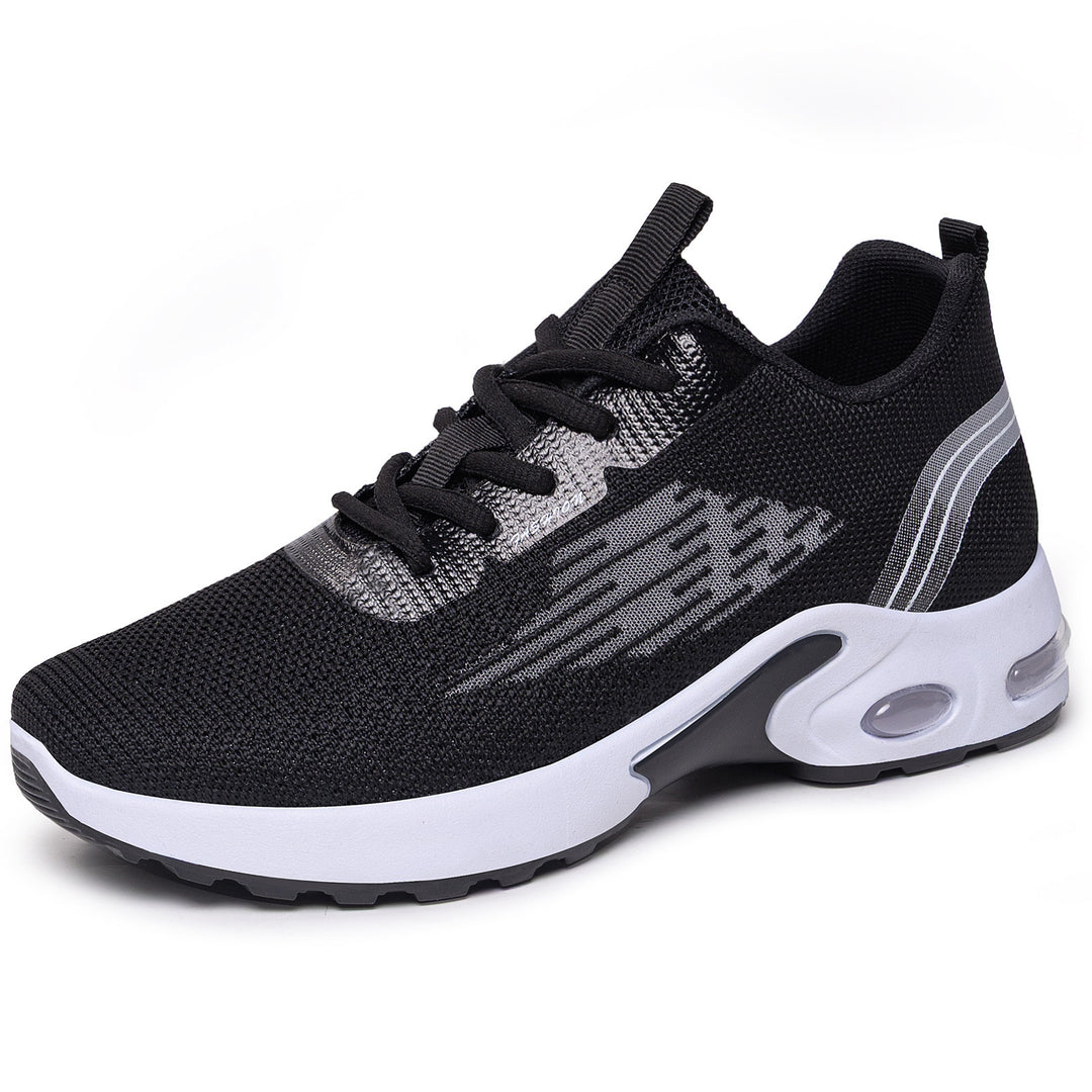 Herren nan leichter Strick-Performance-Sneaker mit sichtbarer Luftkammer-Dämpfung und flexibler Laufsohle Echo Archiv