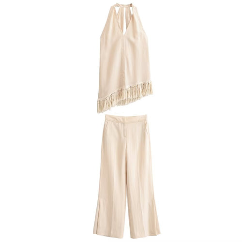Damen Weite Palazzo-Hose mit elegantem Schnitt Echo Archiv