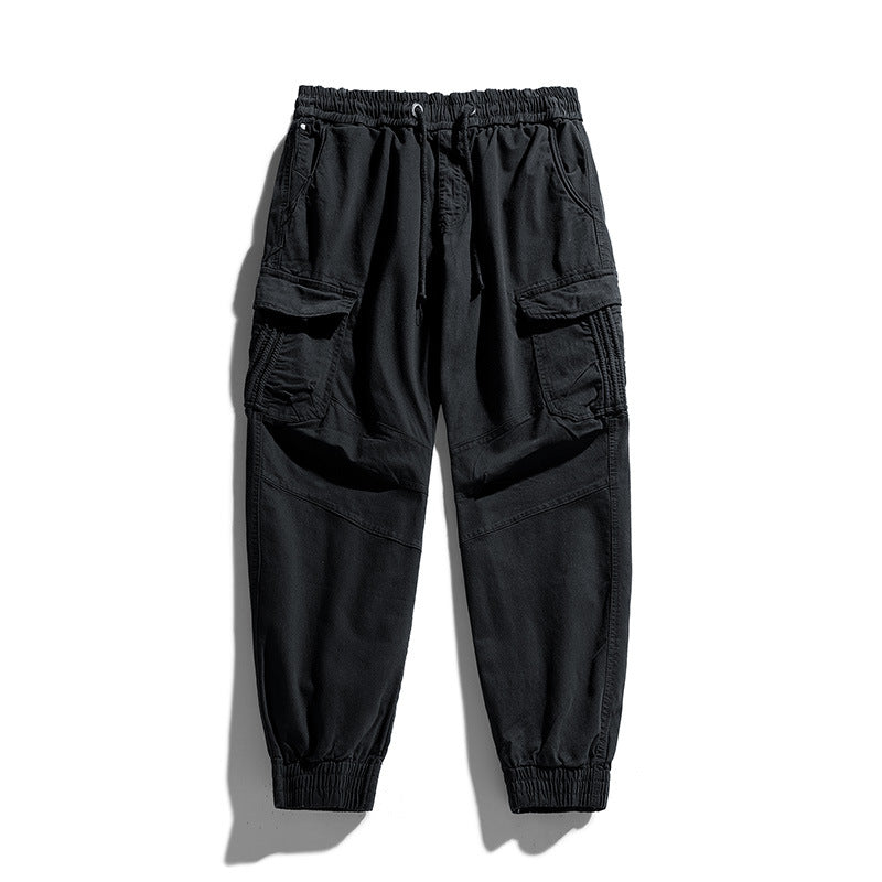 Herren Cargo-Joggerhose mit ergonomischen Kniepasse, elastischem Tunnelzugbund und großvolumigen Klappentaschen Echo Archiv