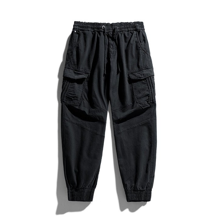 Herren Cargo-Joggerhose mit ergonomischen Kniepasse, elastischem Tunnelzugbund und großvolumigen Klappentaschen Echo Archiv