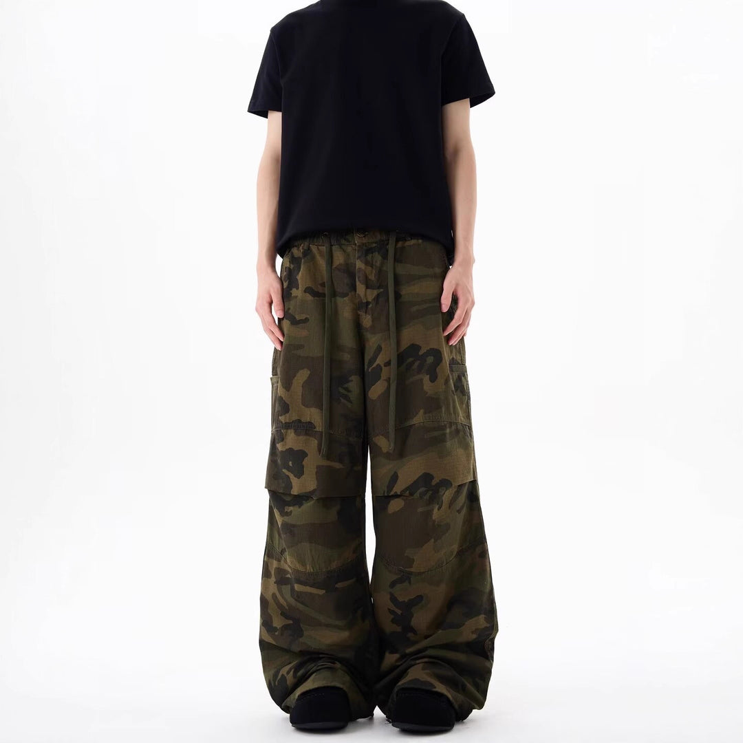 Herren Urbaner Cargo-Style Stoffhose Echoarchiv