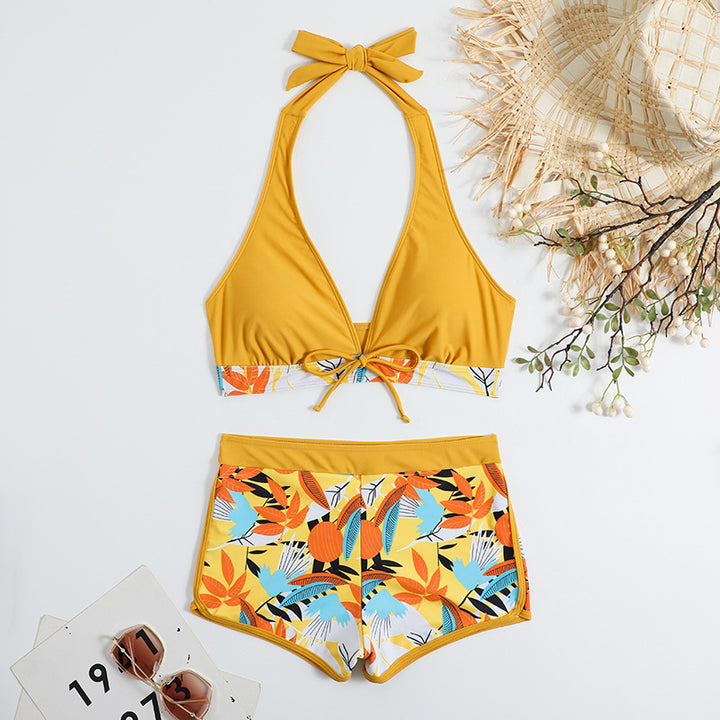 Damen Sportliches Bikini-Set mit verdecktem Bauch Echo Archiv