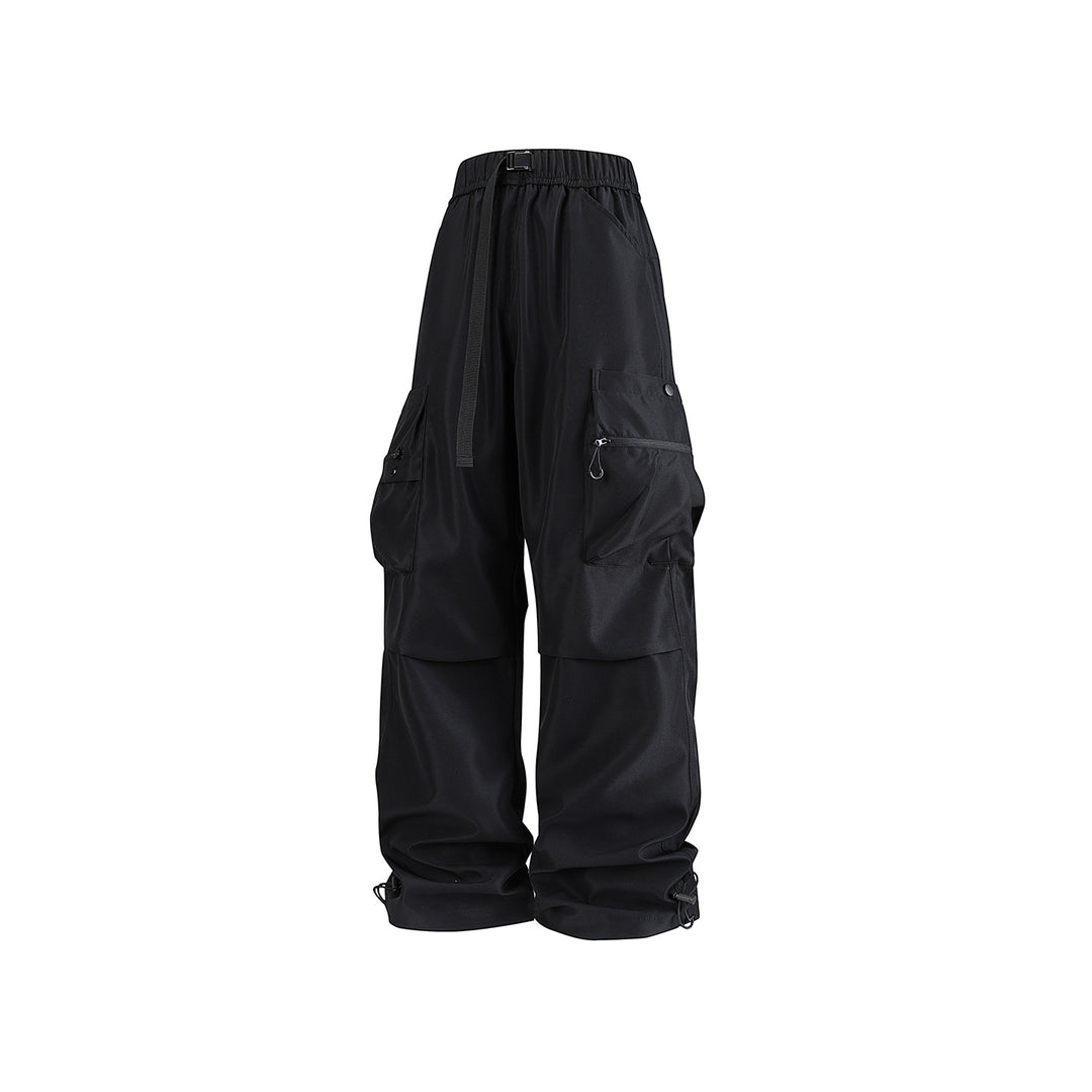 Herren Baggy‑Technische Cargo‑Hose mit integriertem Sicherheitsgurt und verstellbarem Saum Echo Archiv