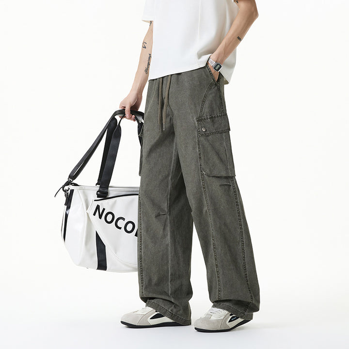 Damen Weite Baggy-Cargohose Echo Archiv