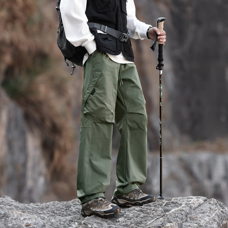 Herren Outdoor Cargo-Hose mit verstellbarem Bund und praktischen Seitentaschen Echoarchiv