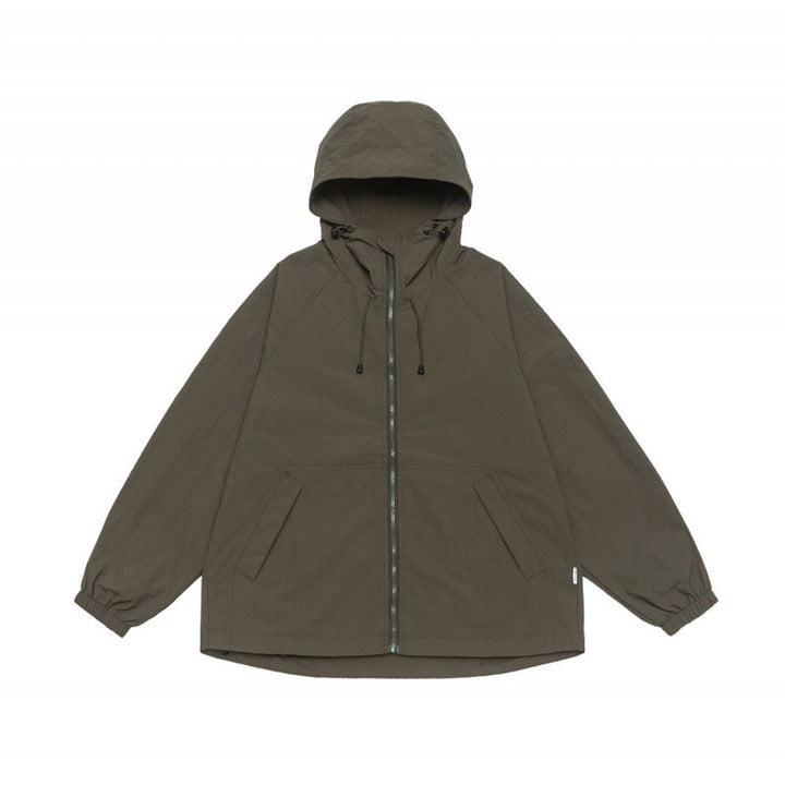 Unisex Weitgeschnittene Kapuzenjacke im Parka‑Style mit verlängertem Rückenteil und Tunnelzug Echo Archiv