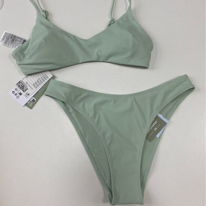 Damen Hochwertiges Bikini-Set mit verstellbaren Trägern Echo Archiv