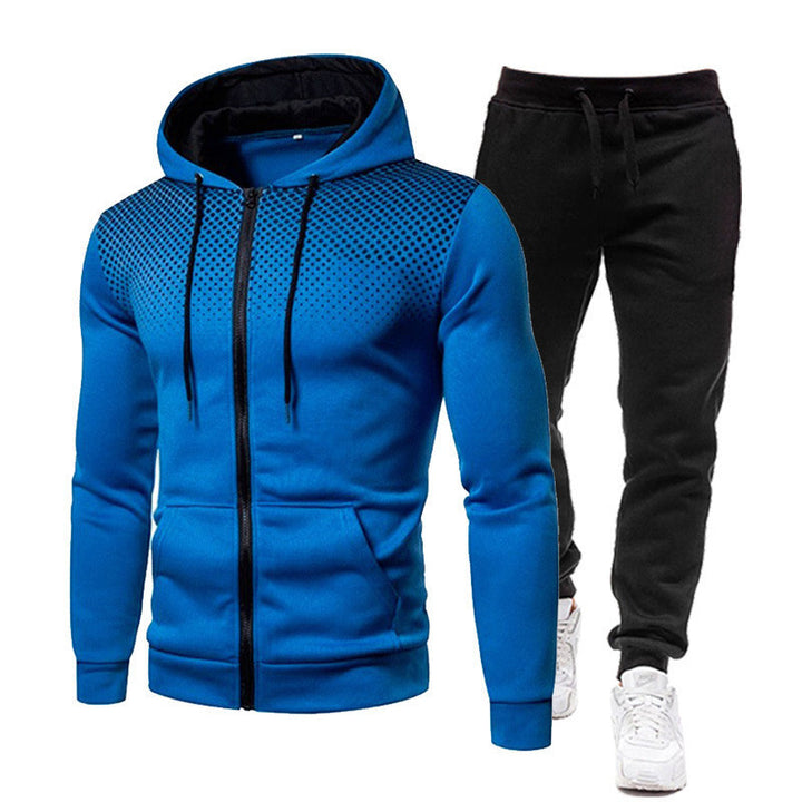 Herren sportliches Outfit mit Kapuze Echoarchiv
