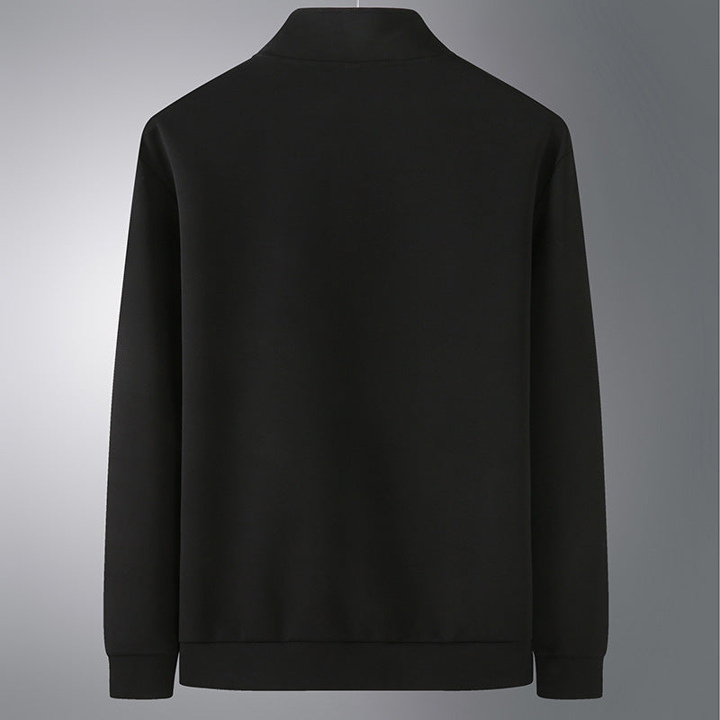 Herren Softshell-Trainingsjacke mit Stehkragen und durchgehendem Reißverschluss Echoarchiv