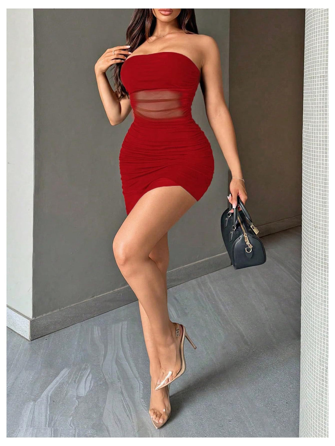 Damen figurbetontes Partykleid Echo Archiv