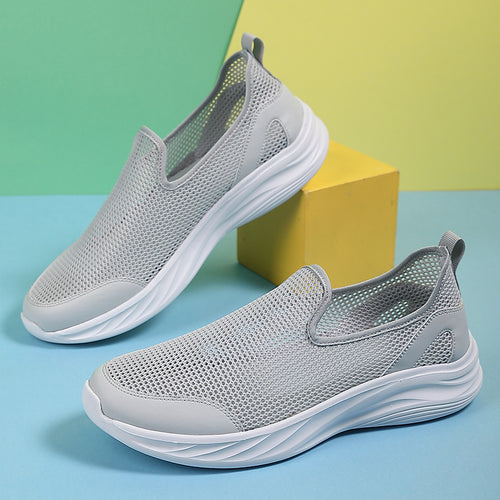 Herren nan atmungsaktiver Netz-Sportschuh mit Schlupfform und stoßdämpfender Laufsohle Echo Archiv