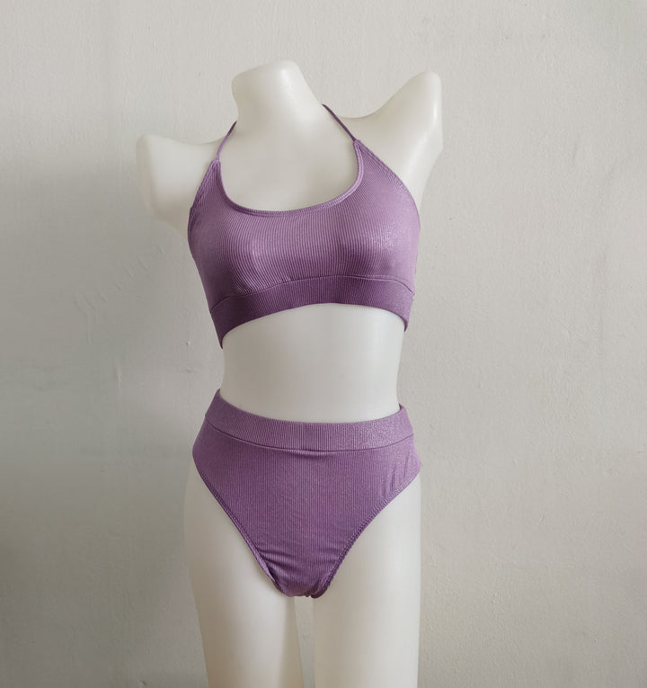 Damen Hochtaillierter Bikini mit sportlichem Schnitt Echo Archiv