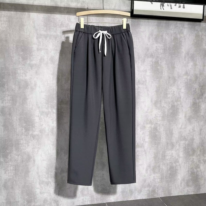 Damen Bequeme Jogginghose mit verstellbarem Bund Echoarchiv