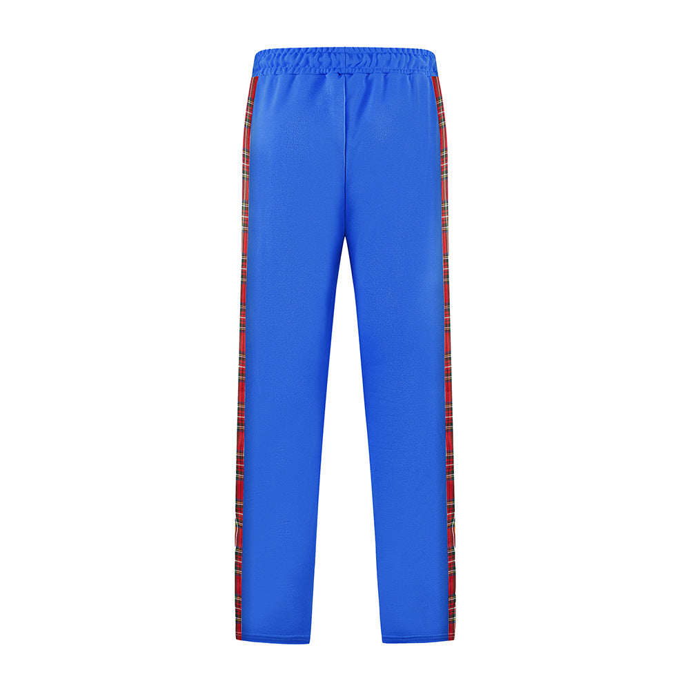 Herren Sportliche Jogginghose mit Druckknopf-Design und elastischem Bund Echoarchiv
