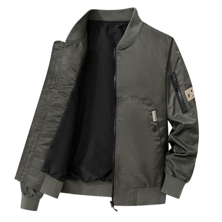 Herren modische und vielseitige Bomberjacke mit praktischen Taschen Echoarchiv