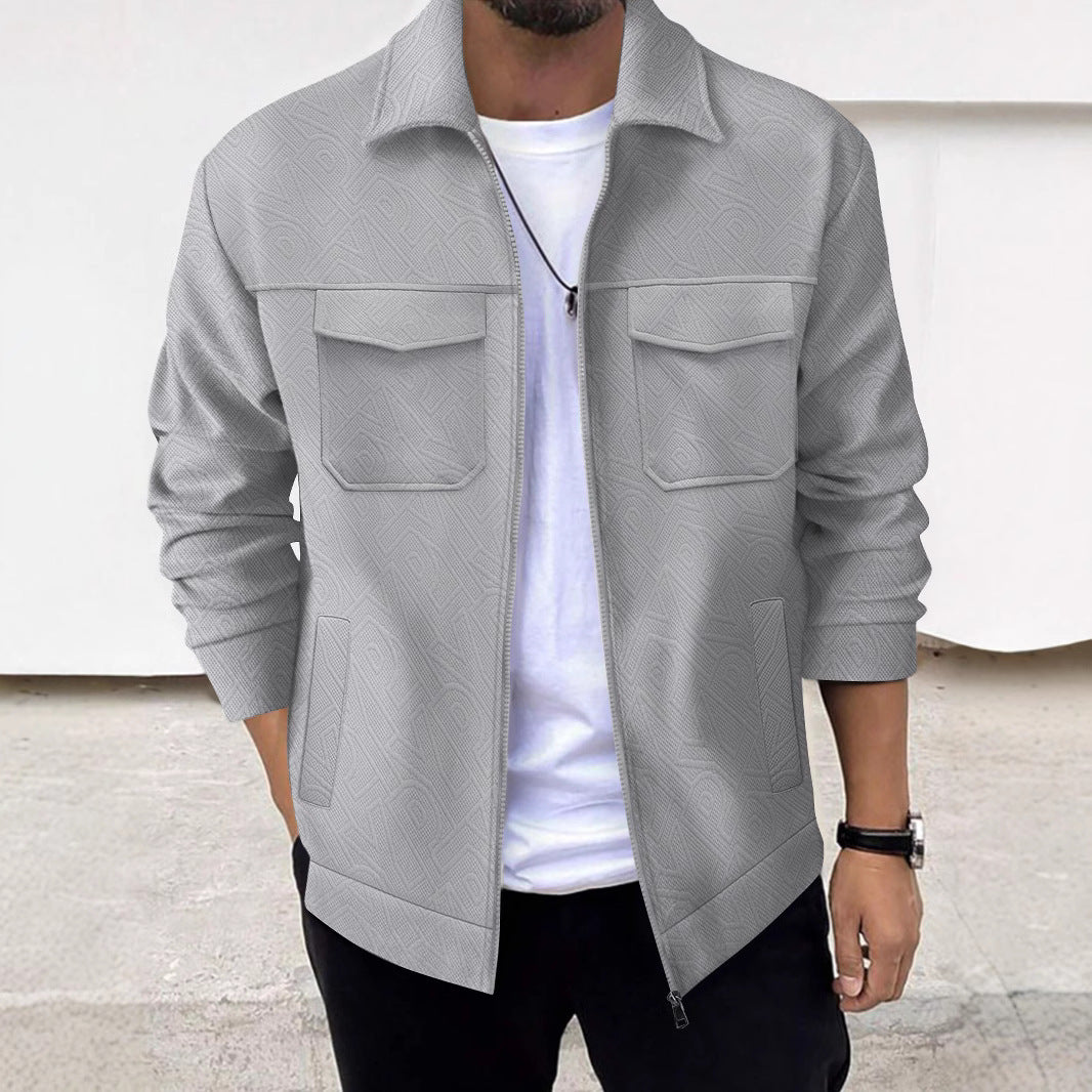 Herren Freizeitjacke mit praktischen Taschen und modernem Schnitt Echoarchiv