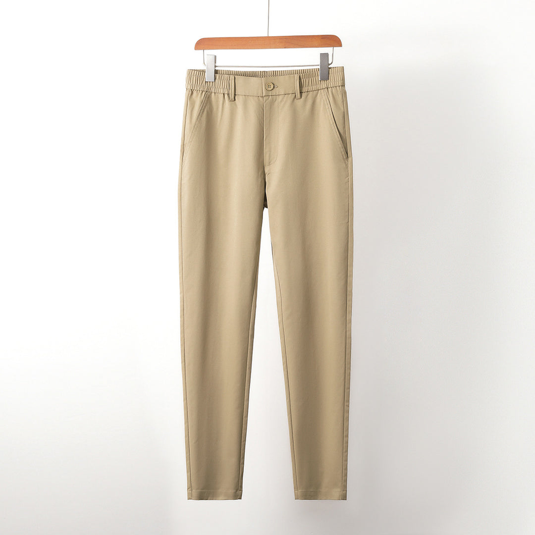 Herren schicke Slim-Fit Freizeithosen Echoarchiv