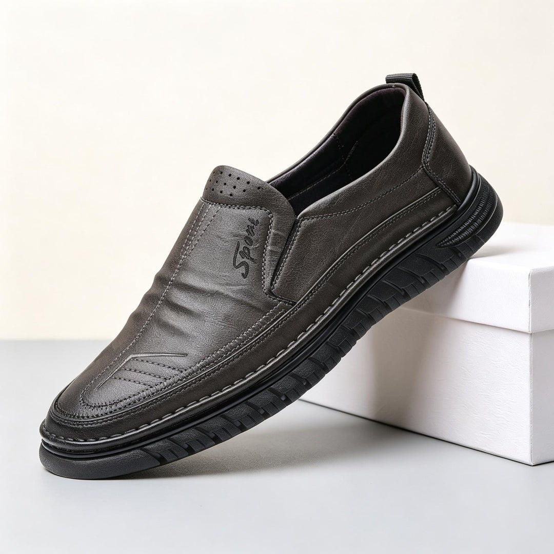 Herren Elegante und Bequeme Leder Mokassins Echoarchiv