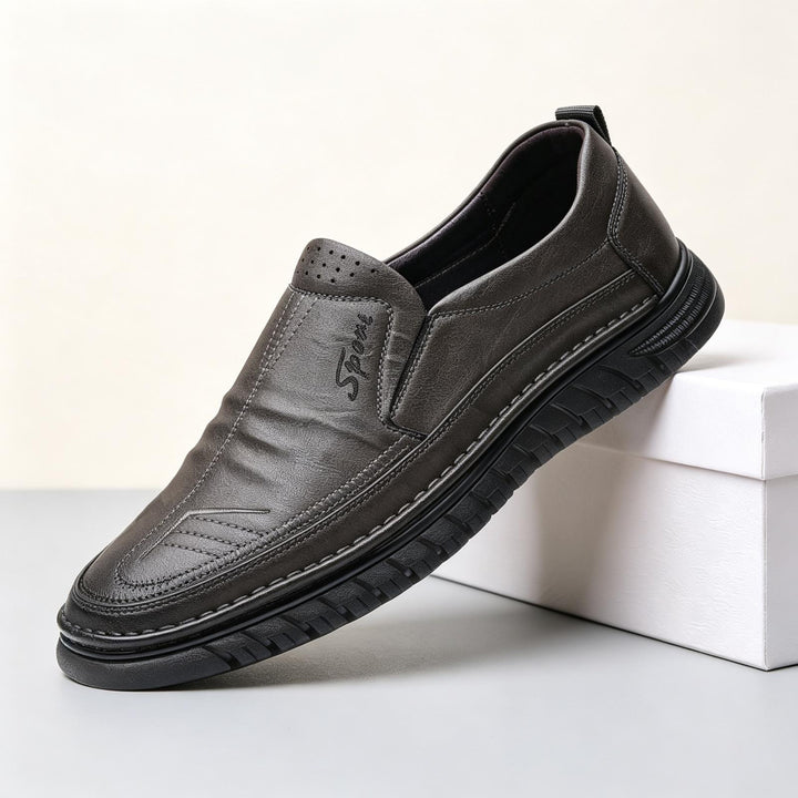 Herren Elegante und Bequeme Leder Mokassins Echoarchiv