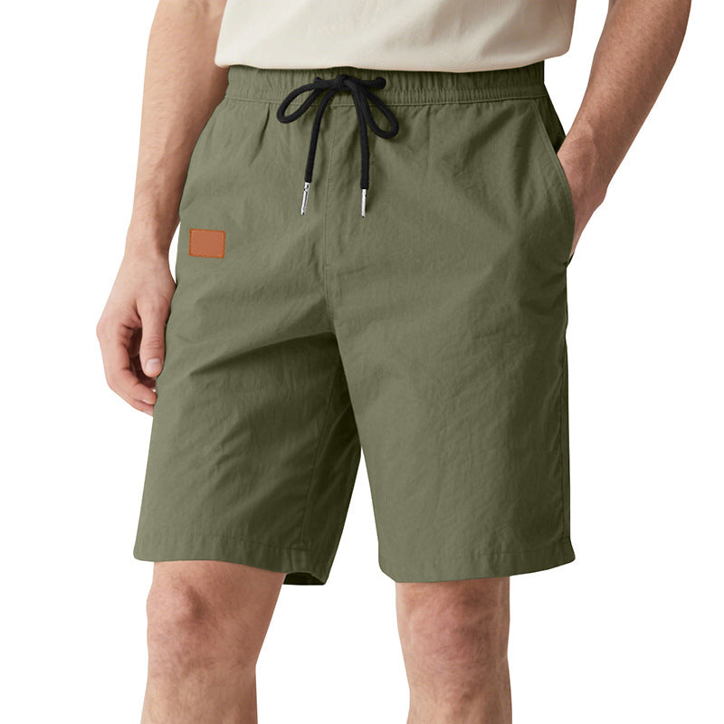 Herren nan schnelltrocknende Badeshorts im Bermuda-Schnitt mit elastischem Bund und Kordelzug Echo Archiv