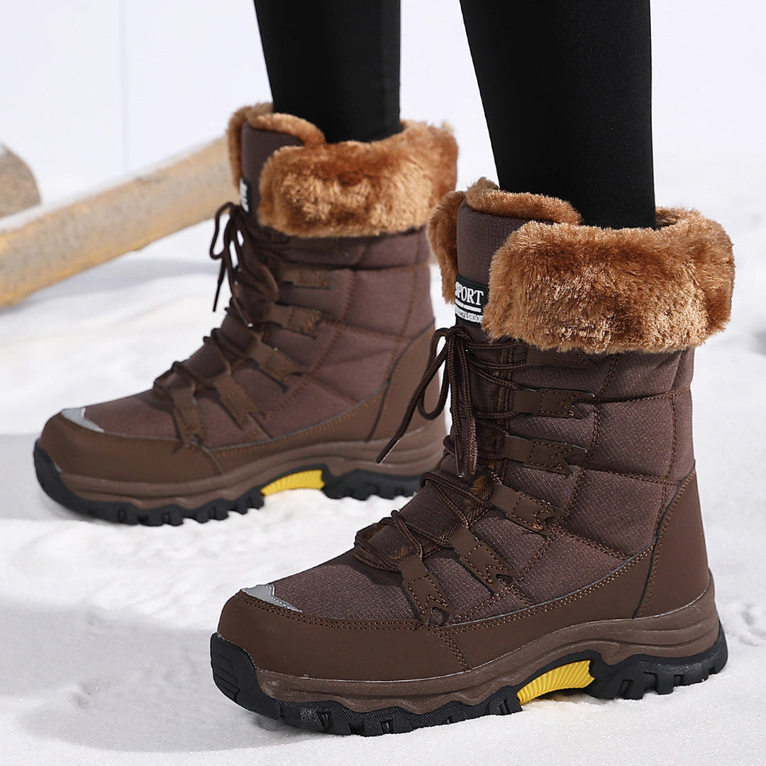 Damen Thermo-Winterstiefel mit isolierendem Innenfutter und rutschfester Sohle Echoarchiv