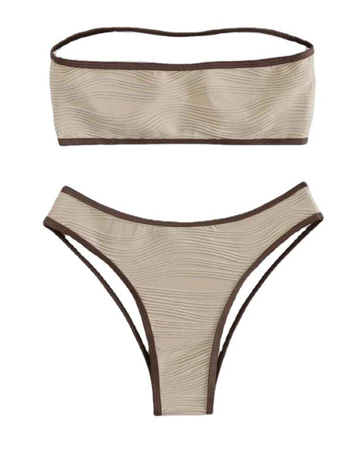 Damen Bandeau Bikini mit bequemer Passform Echo Archiv