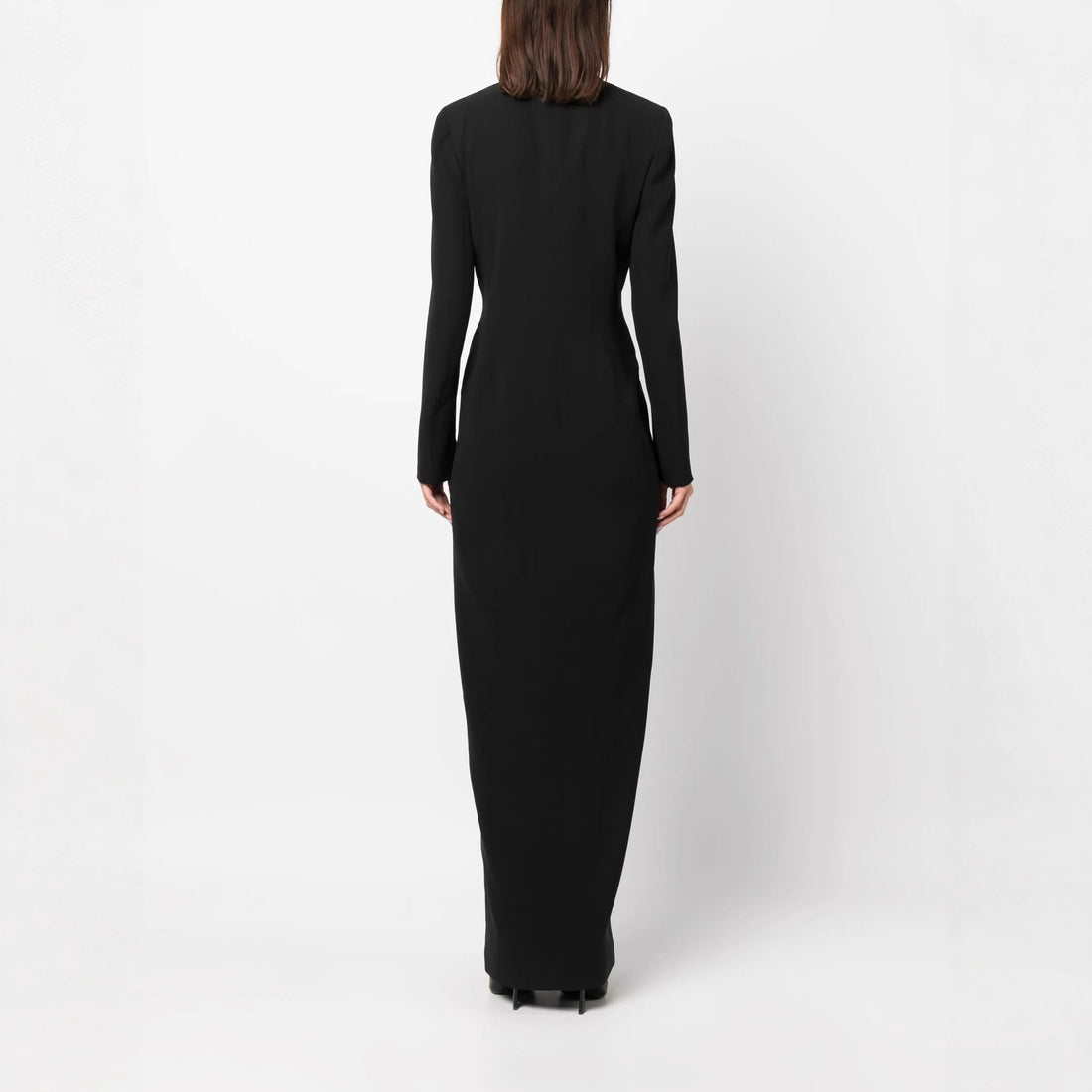 Damen Doppelreihiges Blazerkleid mit Satinrevers Echoarchiv