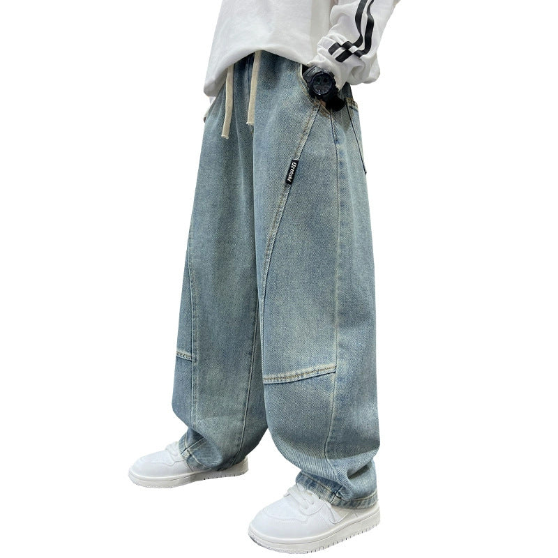 Damen oversized Jeans mit einzigartigem Schnitt und tiefen Taschen Echo Archiv