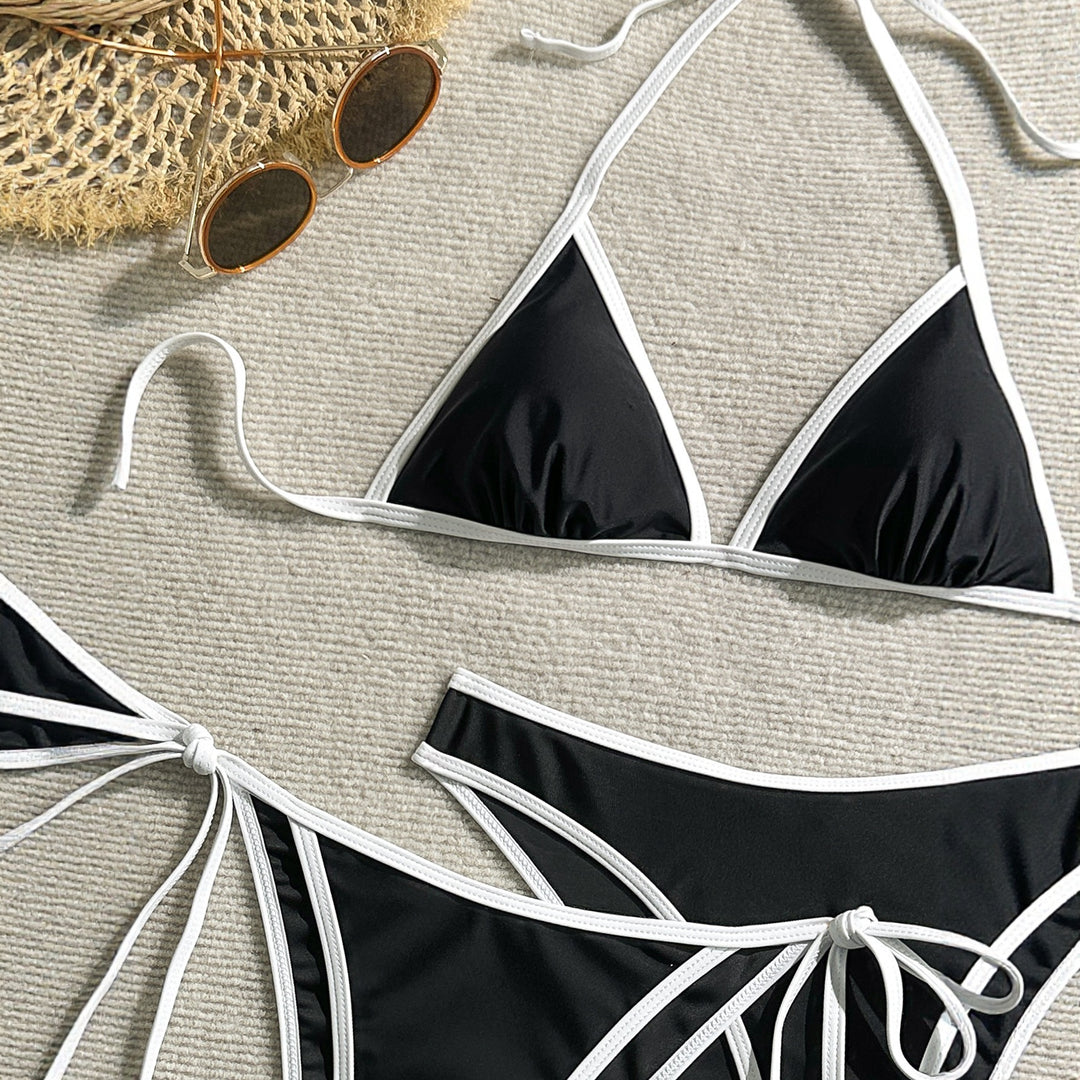 Damen Triangel-Bikini mit eleganter Bindung Echo Archiv
