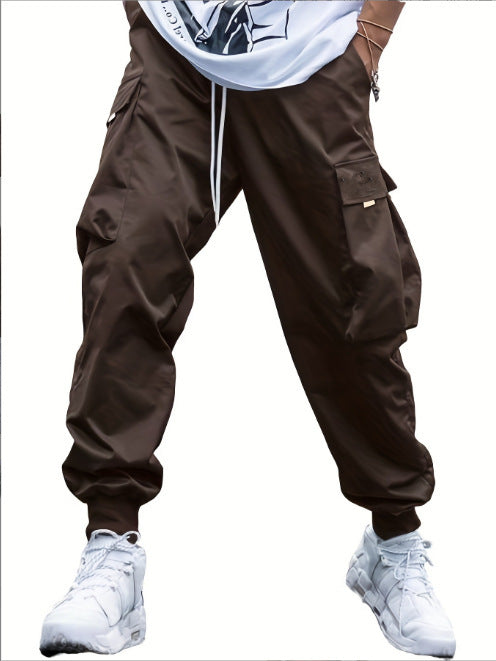 Herren Sportliche Cargo-Hose mit elastischem Bund und vielseitigen Taschen Echoarchiv