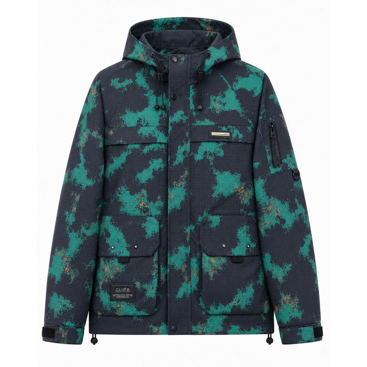 Herren Funktionale Outdoor-Jacke mit hohem Kragen – Taviero