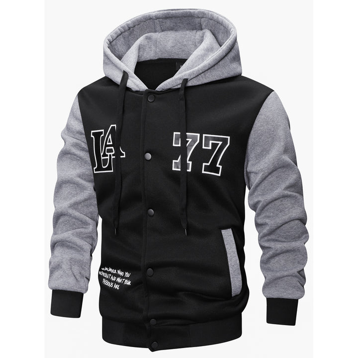 Herren Sportliche Kapuzenjacke Echo Archiv