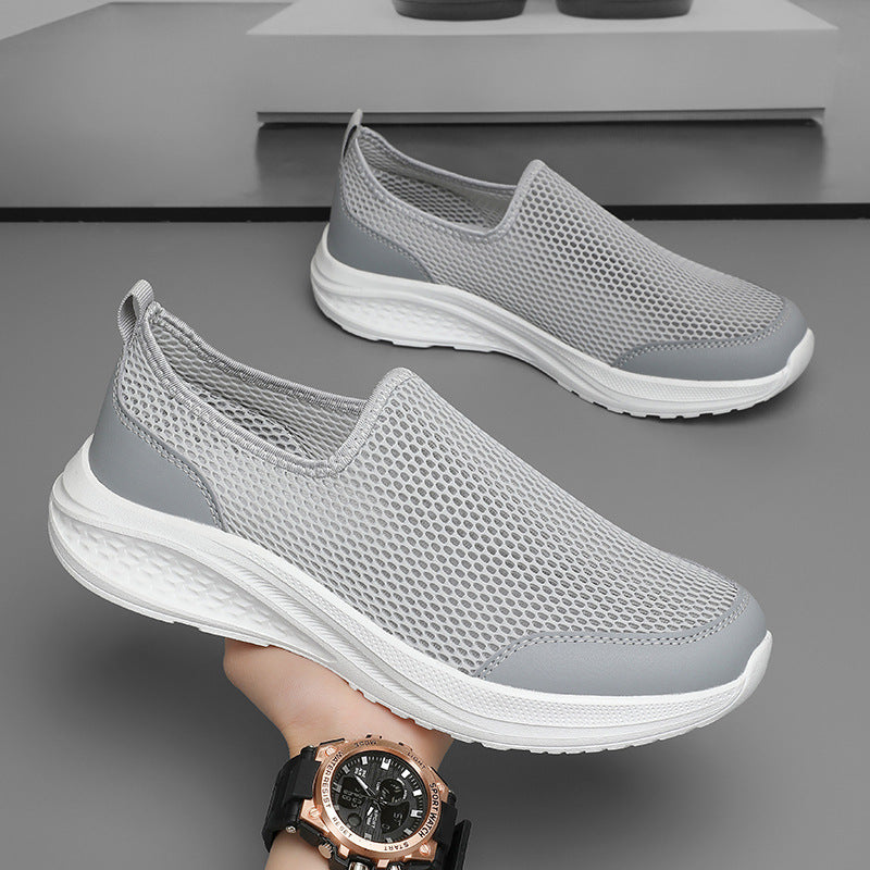 Unisex nan leichter Schlupf-Sneaker mit dreidimensionaler Netzstruktur, ergonomischer Dämpfung und Fersenlasche Echo Archiv