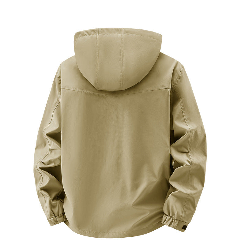 Herren Technische Wetterjacke mit abnehmbarer Kapuze Echo Archiv