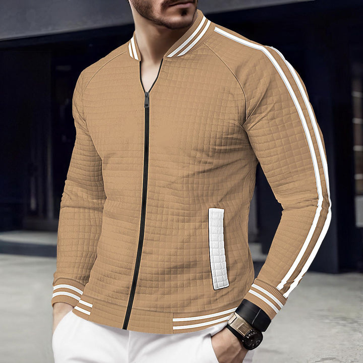 Herren sportliche Steppjacke mit modernem Schnitt und praktischen Reißverschlusstaschen Echoarchiv