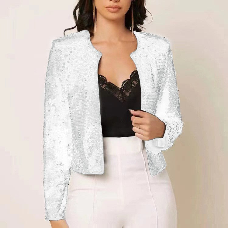 Damen Glitzernde Strickjacke Echoarchiv