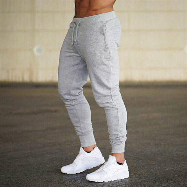 Herren bequeme Sport-Jogginghose mit hohem Bund und Taschen Echoarchiv