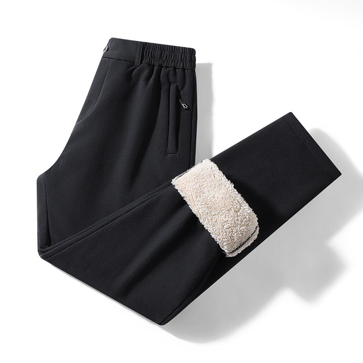 Herren Komfort-Freizeithose mit Teddyfleece-Innenlage und verdeckten Taschen Echoarchiv