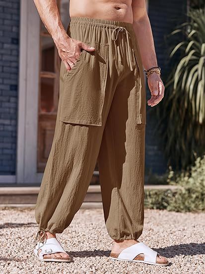 Herren luftige Freizeitpants Echoarchiv