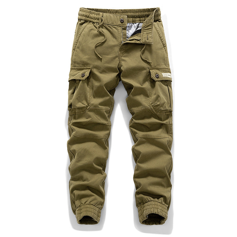 Herren Tactical-Cargo-Jogger mit Stretch-Einsatz, Tunnelzugbund und aufgesetzten Klapptaschen Echo Archiv
