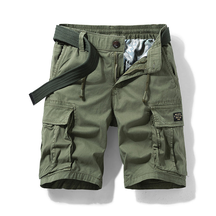 Herren Cargoshorts im urbanen Design mit multifunktionalen Taschen und verstellbarem Bund Echoarchiv