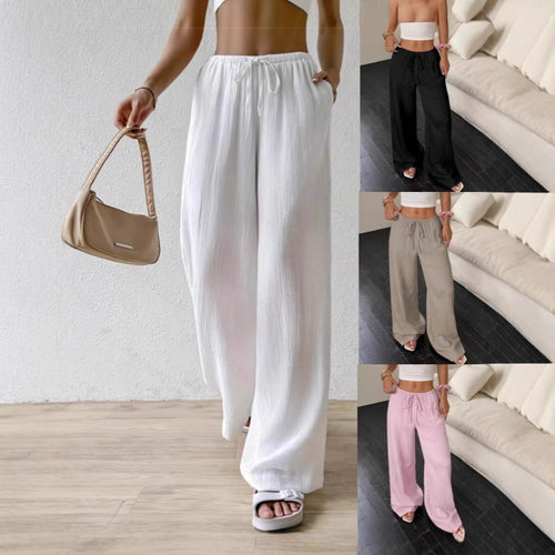 Damen weite Sommerhose mit Gummizug Echo Archiv