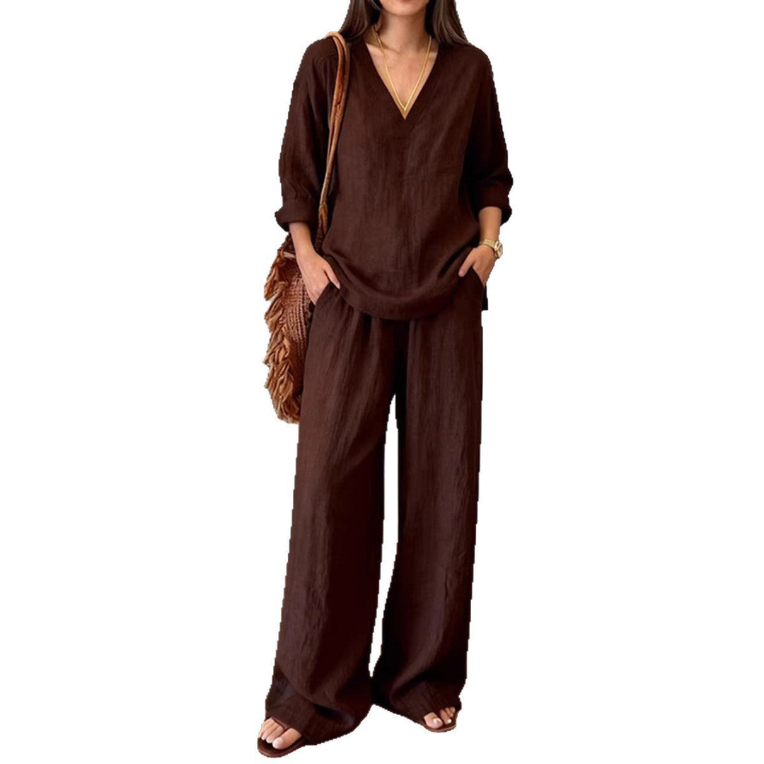 Bequeme Damenhose mit entspannter Passform und praktischen Taschen Echoarchiv