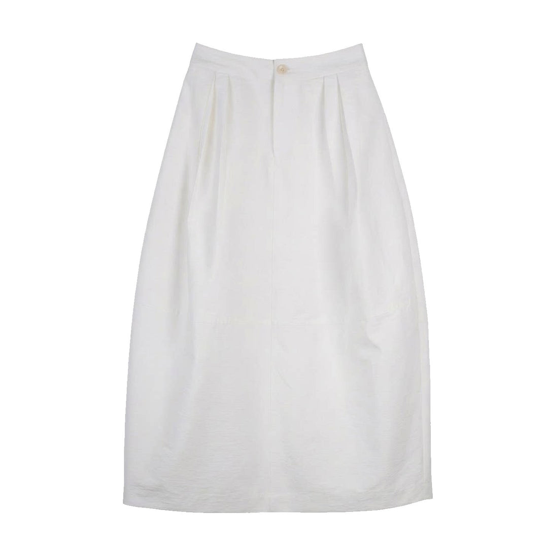 Damen Eleganter Midirock mit Falten Echo Archiv