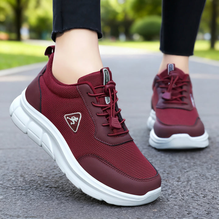 Herren nan robuster Chunky-Sneaker mit atmungsaktivem Mesh, Schnellzug-Kordel und stoßdämpfender EVA-Plateausohle Echo Archiv