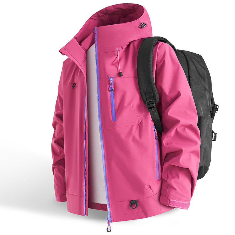 Herren wasserfeste multifunktionale Outdoorjacke Echoarchiv