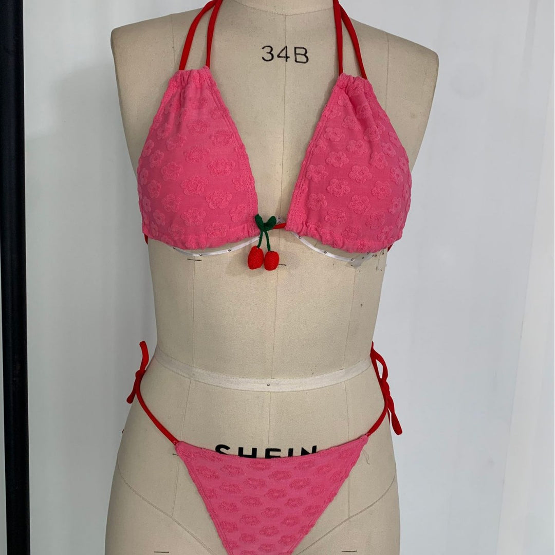 Damen Triangel-Bikini mit verspieltem Dekorelement Echo Archiv