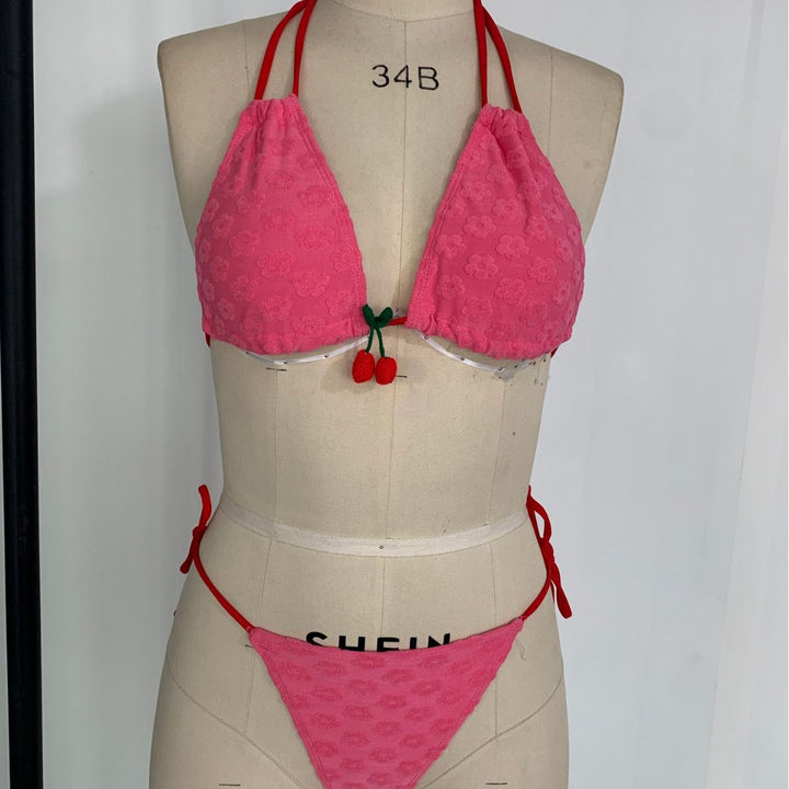 Damen Triangel-Bikini mit verspieltem Dekorelement Echo Archiv