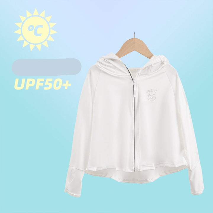 Damen Leichte Sportjacke mit Kapuze und verspieltem Tierdesign Echo Archiv
